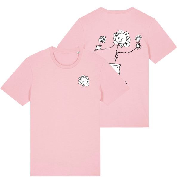 Donots T-Shirt - Blume, pink