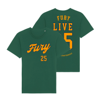 T-Shirt - Retro-Live25, bottle green T-Shirt - Retro-Live25, bottle green