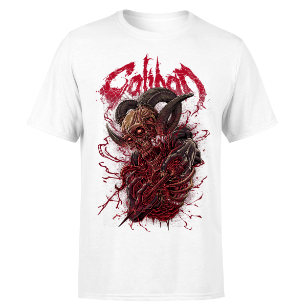 T-Shirt - Demon, weiss
