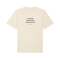 Oversize-Shirt - Sprachen (bestickt), natural raw Oversize-Shirt - Sprachen (bestickt), natural raw