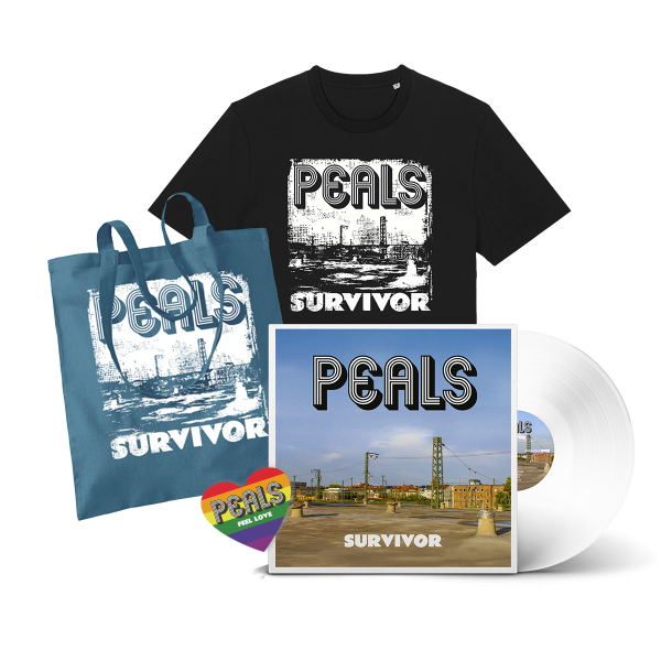 "Survivor" - Ltd. Album Bundle - LP + T-Shirt + Jutebeutel + Sticker