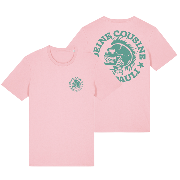 T-Shirt - Totenkopf, cotton pink - NUR VORBESTELLUNG