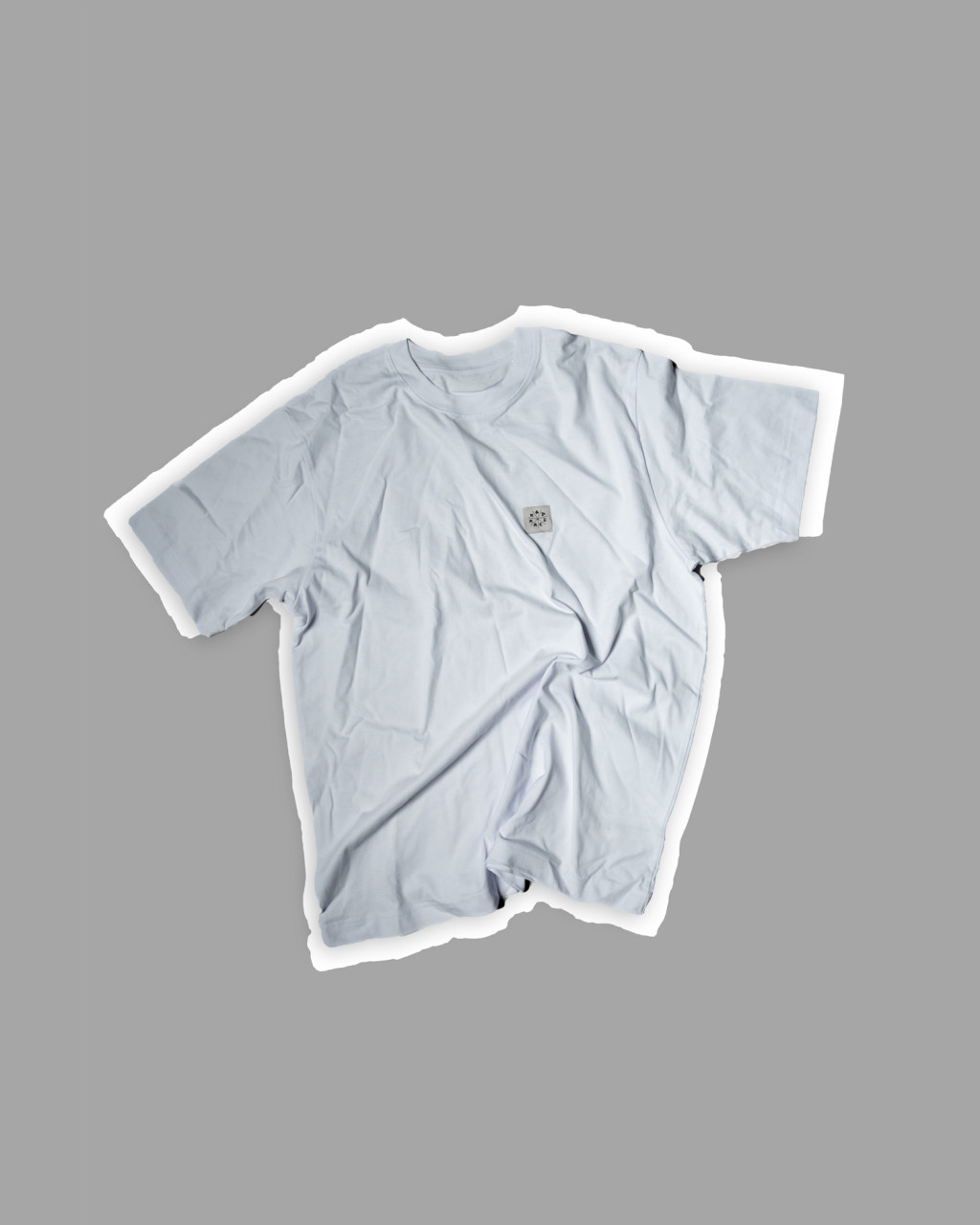RAD RACE - Circle Patched T-Shirt Weiß Oversized