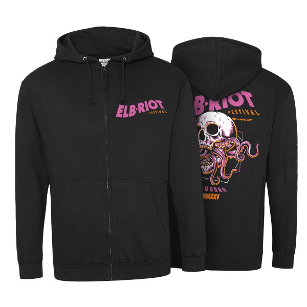 Zipper - Skull ER '25, schwarz