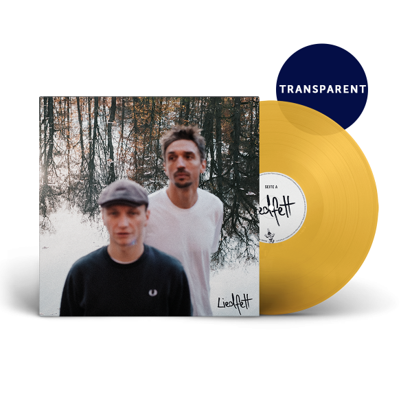 Vinyl - "Liedfett" (gold-transparent)