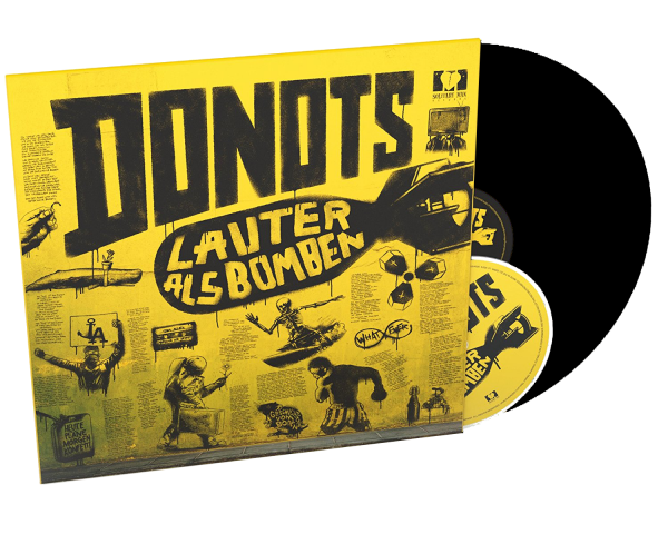 Donots LP - Lauter Als Bomben, schwarz (incl. CD) (2018)