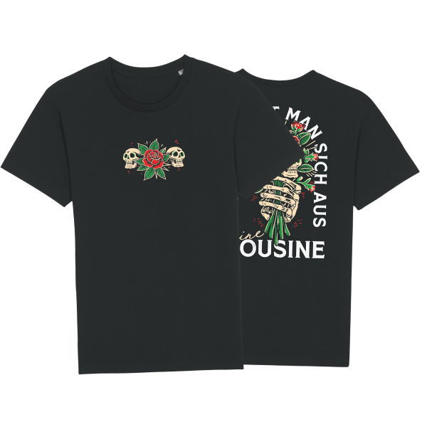 T-Shirt - Familie sucht man sich aus, schwarz