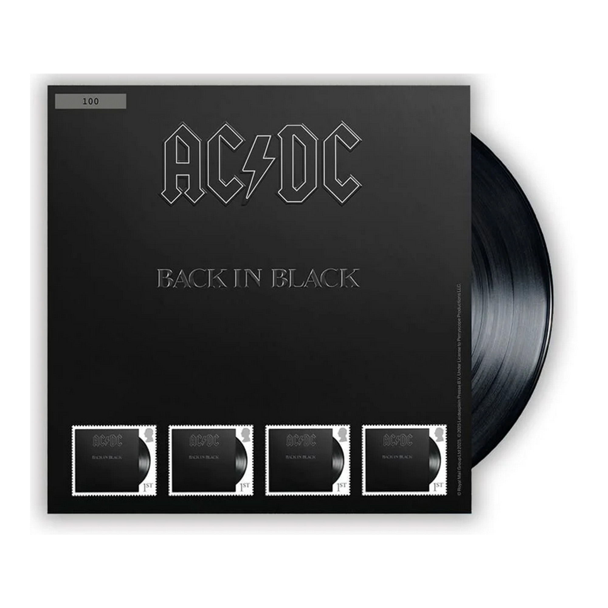 AC/DC - Briefmarken - Fan Sheet 