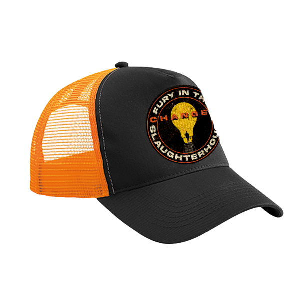 Truckercap - CHANGES, black-orange