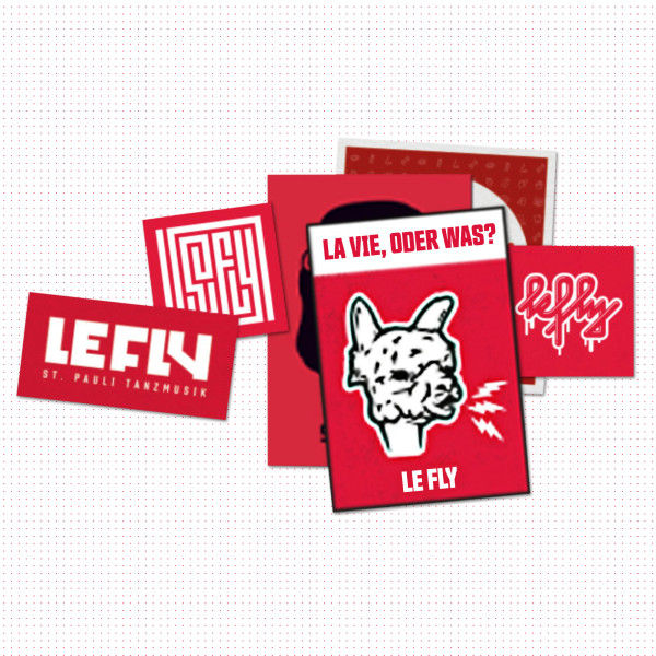 Sticker-Set - Le Fly (13 Sticker)