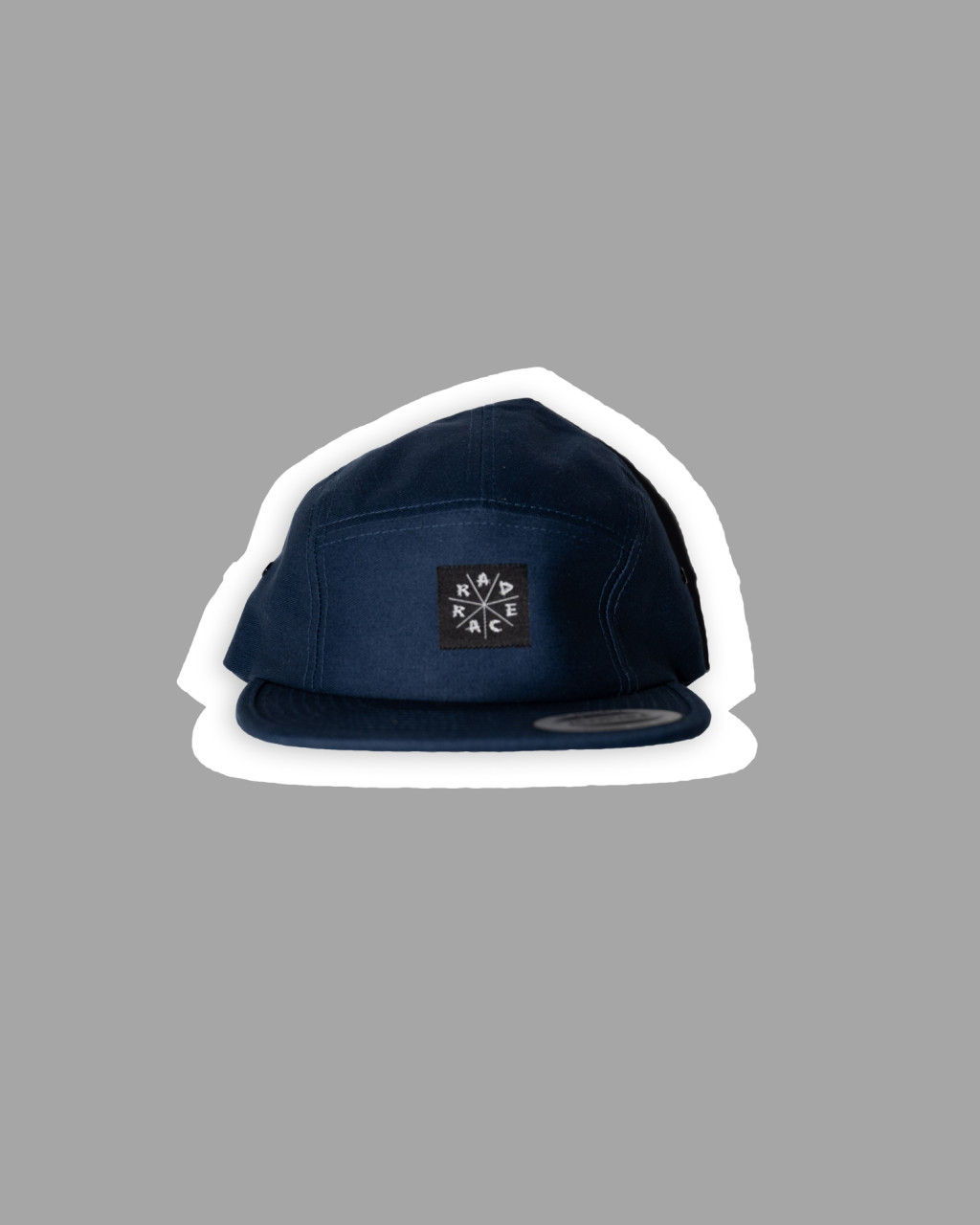 RAD RACE - 5 Panel Cap - Black Patched