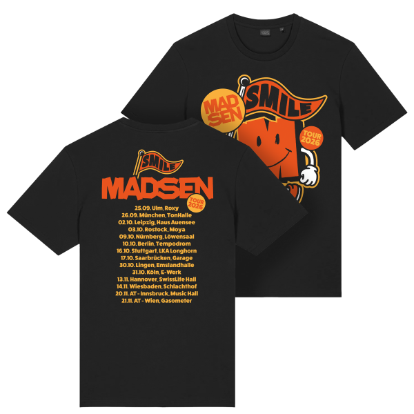 T-Shirt - Tour 2026, schwarz