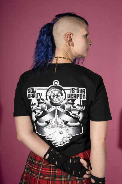 T-Shirt - Solidarity is our Weapon, black