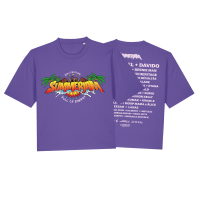 Women's Boxy Shirt Logo - Summerjam 2025, purple Women's Boxy Shirt Logo - Summerjam 2025, purple