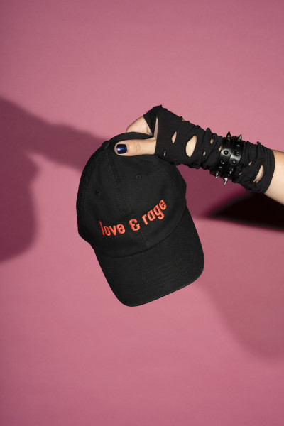 Cap - Love & Rage, schwarz