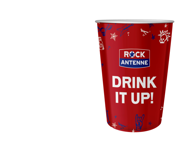 Festivalbecher – Wish you were beer!“, 0,5 L