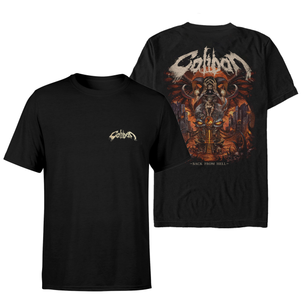 T-Shirt - Back From Hell Artwork, schwarz
