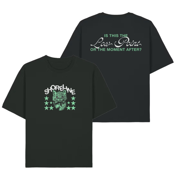 Shoreline - T-Shirt - Kitty, schwarz