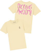 Kids T-Shirt - Ducking Awesome, butter