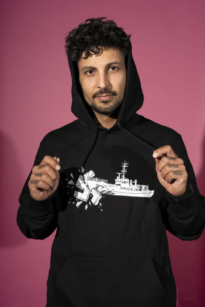 Hoodie - 1st Mission, schwarz