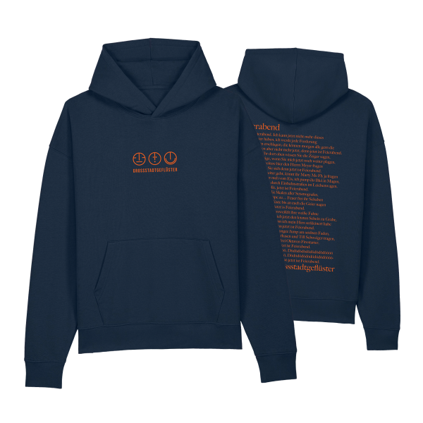 Oversized Hoodie - Feierabend, french navy