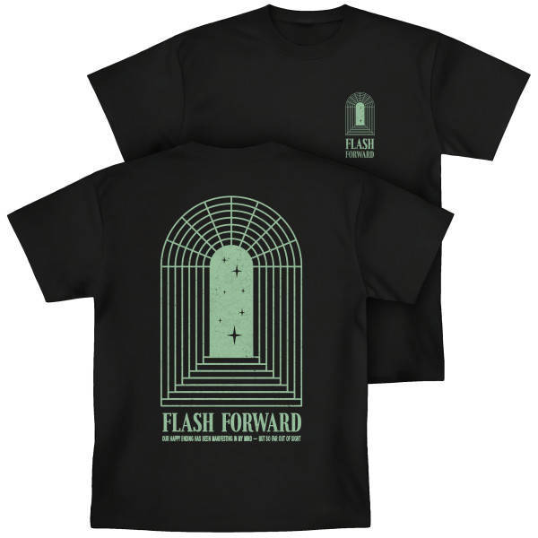 Flash Forward - T-Shirt - Door, schwarz