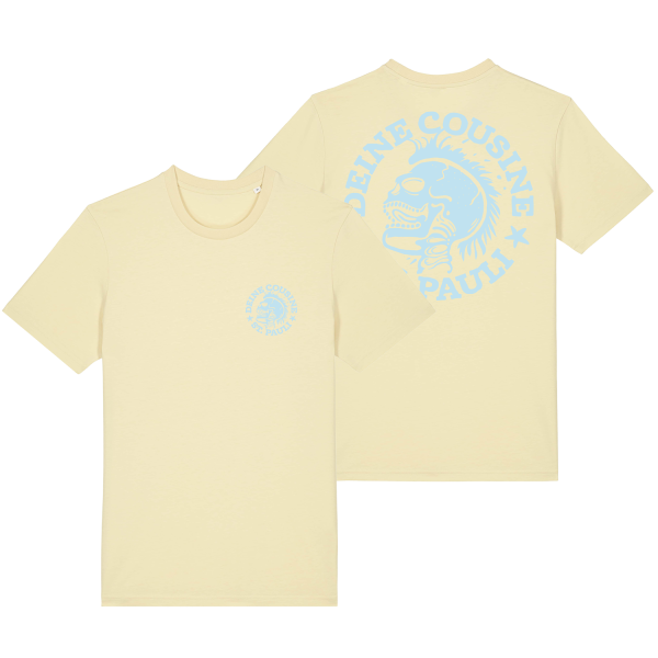 T-Shirt - Totenkopf, butter - NUR VORBESTELLUNG