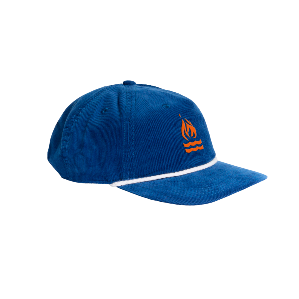 Cap - Classic, blue (Cord / Snapback)