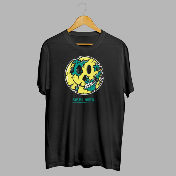 T-Shirt - Smiley Hier