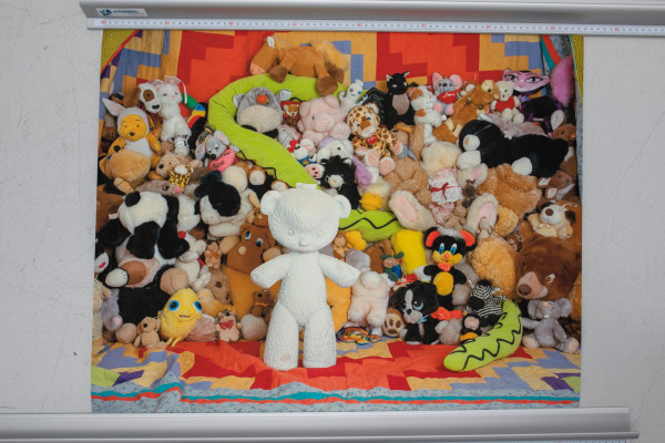 Kunstdruck (B-Ware) - Maša Stanić - tough teddy