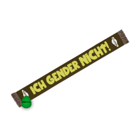 Fanschal - Ich gender nicht, ich habe einen Schulabschluss