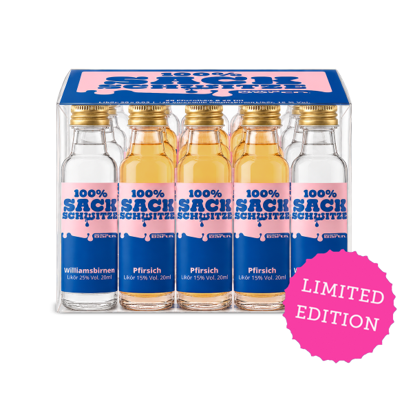 Likör - 100% Sackschwitze, 20er Pack (LIMITED EDITION)