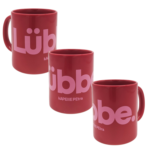 Tasse - Lübbe, rot