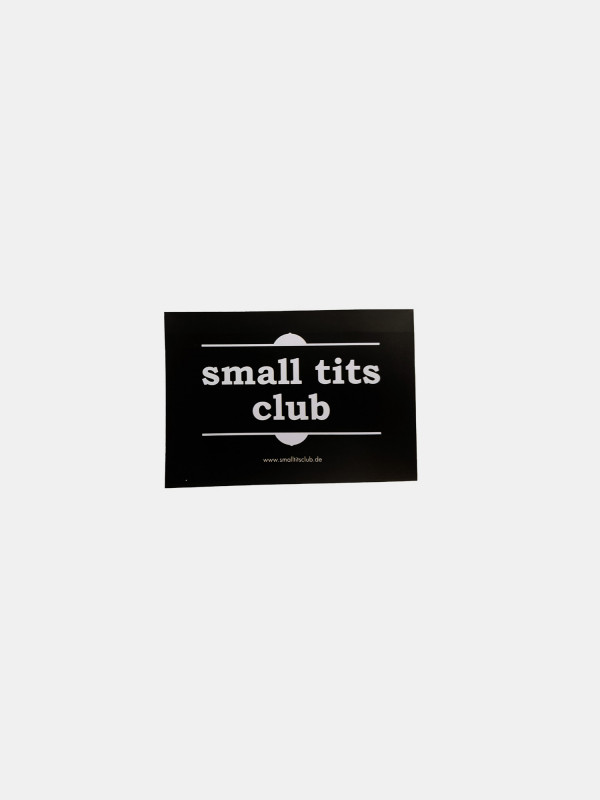 Sticker - small tits club