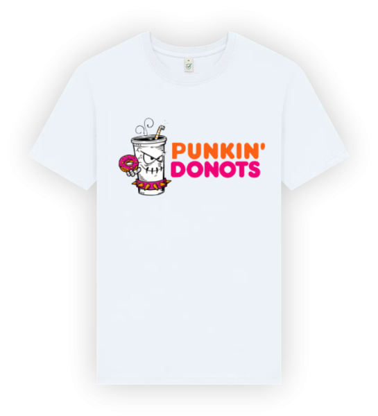 T-Shirt - Punkin Donots, weiß