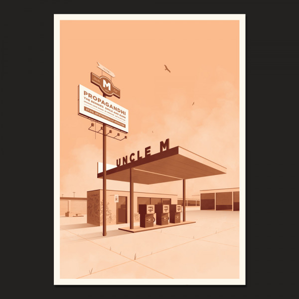 Uncle M - Siebdruckposter - Uncle M Fest 2018
