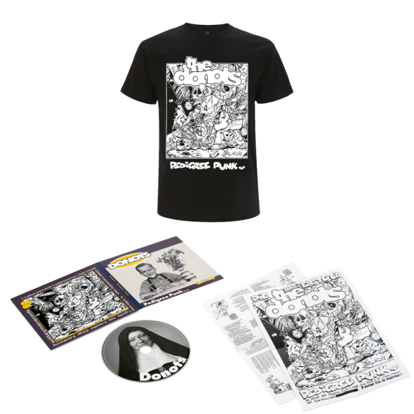 CD - Pedigree Punk (Re-Release) + T-Shirt schwarz - HANDSIGNIERT