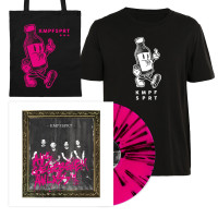 KMPFSPRT - Bundle - Aus gegebenem Anlass - Vinyl + Beutel + Shirt "Flasche" KMPFSPRT - Bundle - Aus gegebenem Anlass - Vinyl + Beutel + Shirt "Flasche"