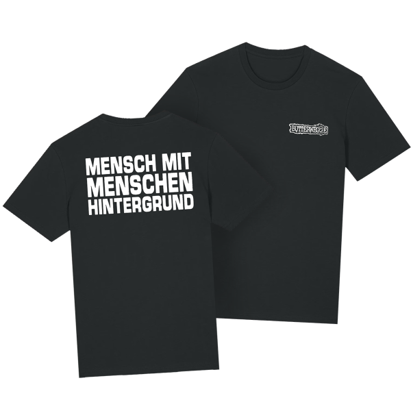 T-Shirt - Mensch, schwarz